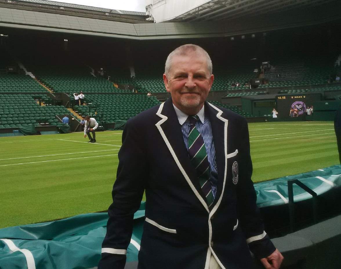 BOLTON UMPIRE SERVING UP 28TH CONSECUTIVE WIMBLEDON - LTA